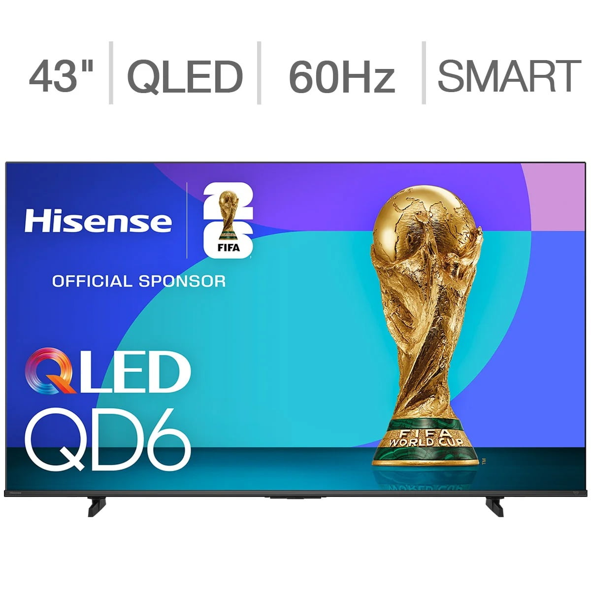 Hisense 43" Class 4K (2160p) QLED Smart TV (43QD65QFC)