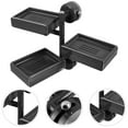 thumbnail image 2 of AURARMLET Self-Draining Wall-Mounted Soap Holder in Black for Tidy Bathrooms, 2 of 6