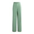thumbnail image 5 of Sofia Jeans Women's and Women's Plus Linen Blend Wide Leg Pants, 32" Inseam, Sizes 0-28W, 5 of 5