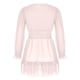 thumbnail image 5 of Vestidos sólidos de encaje con volantes de manga larga con cuello en V sexy de otoño e invierno para mujer Fridja  yut5450, 5 of 8