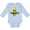AE-Light Blue, variant on Inktastic Aw, Shucks Corn on the Cob Humor Boys or Girls Long Sleeve Baby Bodysuit