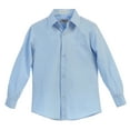 thumbnail image 2 of Gioberti Boys Long Sleeve Solid Dress Shirt, 2 of 3