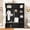 Black, variant on ChenyueFurn American Style 4-in-1 Hall Tree, Padded Bench, 4 Hooks & Multi-Tier Shelves,Black