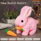 thumbnail image 1 of Bunny Toys Educational Interactive Toys Can Walk and Talk,Easter Plush Stuffed Bunny Toy, 1 of 2