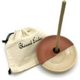 thumbnail image 2 of Blessed Ember Clay Palo Santo Holder and 5 Genuine Palo Santo Sticks (Tan), 2 of 5