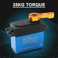 thumbnail image 3 of Labymos Digital Servo 35kg High Torque 270° Stainless Steel Gear Servo for Robot DIY RC, 3 of 8