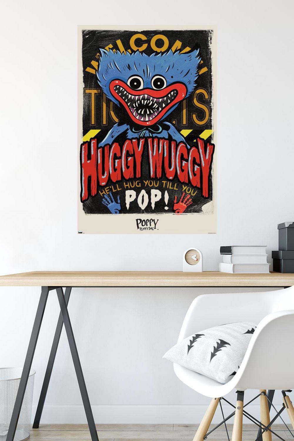 Poppy Playtime - Huggy Wuggy Wall Poster, 22.375" x 34"