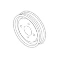 thumbnail image 4 of New Genuine Nissan Pulley-Fan & Water Pump OE 210517S00B, 4 of 10
