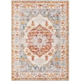 thumbnail image 2 of Mark&Day Area Rugs, 8x10 Golden Gate Traditional Tangerine Area Rug (7'10" x 10'3"), 2 of 3