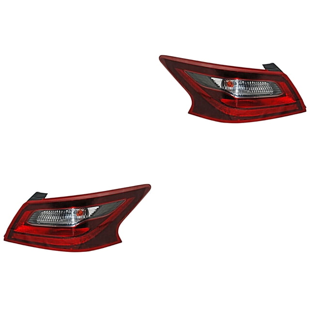 Par de Calaveras Altima 2018 A 2019 Nissan Ext Obscura C/Arnés TYC .