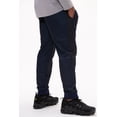 thumbnail image 5 of DEVOPS 2 Pack Men's Active Performance Workout Athletic Training Jogger Sweatpants Gymwear (X-Large, Black/Navy), 5 of 7
