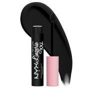 (2 pack) NYX Professional Makeup Lip Lingerie XXL Matte Liquid Lipstick, Naughty Noir