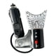 thumbnail image 3 of Quemador de incienso eléctrico para coche, difusor de aroma metálico único para coche. Plata, 3 of 8
