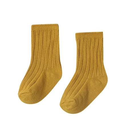 

Children s Socks Boys and Long Socks for Boys Girls Cotton Socks Double S Socks Needle Mid Calf Baby Bunny Socks Baby Solid Color Boys Footie Socks