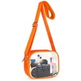thumbnail image 1 of Sac Bandoulière Transparent pour Événements de Stade Concerts Sports Festivals Sac à Bandoulière Transparent Approuvé avec Sangle Réglable, 1 of 3