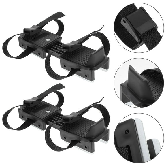 HEMOTON 1 Pair of Ice Skates for Toddlers Double Runner Skates Ice Skating Auxiliary Shoes Kids Ice Skates