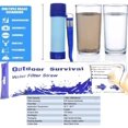 thumbnail image 4 of 3 Packs Galaxy Personal Portable Water Filter Straw Filtration Purifier For Hiking, Camping, Hunting, Travel, Outdoor Emergency Survival Detachable., 4 of 7