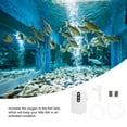 thumbnail image 6 of LULULION USB Rechargeable Oxygen Pump for Fish Tank White Plastic Silicone High Grade Material, 6 of 6