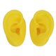 thumbnail image 4 of Molde De Oreja De Simulación, Modelo De Oreja De Silicona Fácil De Instalar, Impermeable, Amarillo, Resistente Para La Práctica De La Acupuntura ANGGREK Otros, 4 of 8