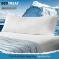 thumbnail image 3 of BedTreat Full Cooling Body Pillow for Adults - Soft & Hypoallergenic Body Support for Side Sleepers - Durable & Machine Washable with Reversible Cooling Cover（20 X 54, White), 3 of 7