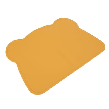 Silicone Placemat Infants Hotel Coaster Bear Non Slip Mat  Food Household Insulation Thickened Mat