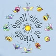 thumbnail image 2 of CafePress - Small Circle Of Friends Infant Bodysuit - Baby Light Bodysuit, Size Newborn - 24 Months, 2 of 4