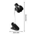 thumbnail image 3 of Gnmfd Mini Desk Lamp Portable Folding LED Magnetic Night Light Warm Color Reading Lamp With Clip Rechargeable USB Power Night Lights Plug Into Wall For Bedroom Office Home Desk Decoration Lights, 3 of 6