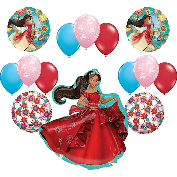 ELENA OF AVALOR Happy Birthday Party Balloons Decoration Supplies Disney Show