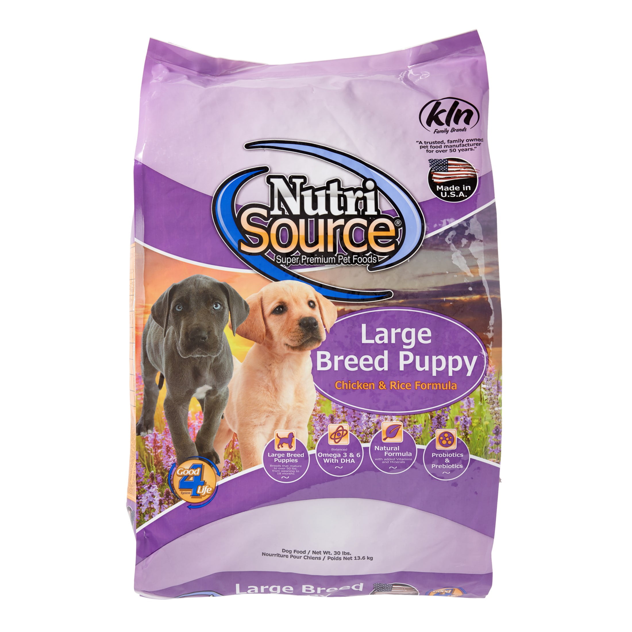 NutriSource Large Breed Puppy Dry Dog Food, 30 lb ...