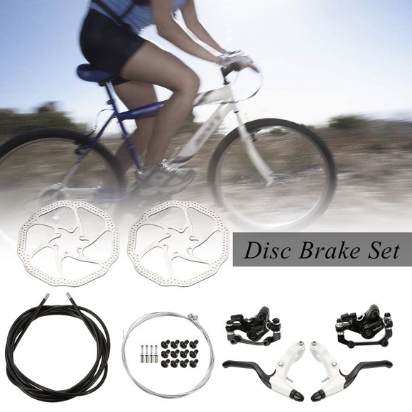 REDLAND Ensemble de Freins à Disque, Kit de Frein à Main, Levier de Frein à Main, Fil Intérieur, Kit de Frein à Gauche, Dérailleur, Disque de Vélo VTT