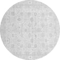 thumbnail image 1 of Ahgly Company Indoor Round Oriental Gray Traditional Area Rugs, 7' Round, 1 of 4