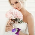 thumbnail image 4 of unbranded Accesorio Floral Corsage Morado Para Bodas Y Recuerdo Especial Para Ceremonia, 4 of 7
