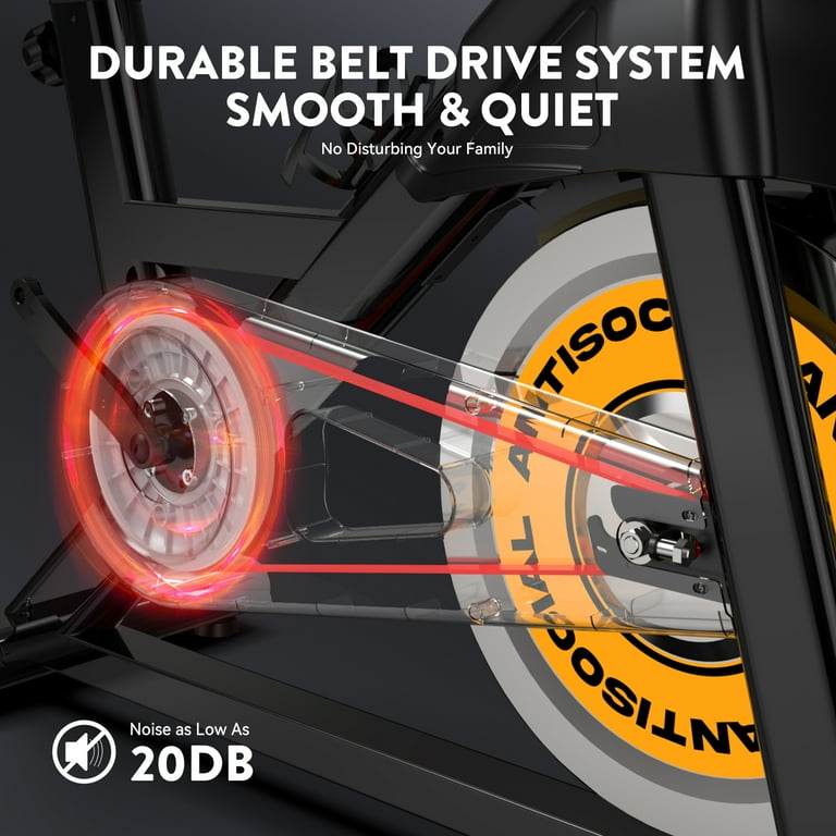 Belt drive exercise bike on sale