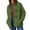 Green, variant on Frostluinai Faux Shearling for Women Button Down Open Front Winter Coats Long Sleeve Warm Jacket Coats Solid Fashion Outerwear with Pocket