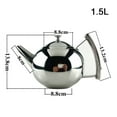 thumbnail image 4 of Teapot Container Coffee Pot Kettle Filter Large Capacity Large Capacity Stainless Steel Tool, 4 of 8