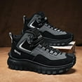 thumbnail image 3 of [Stylish Sneakers] Stylish Men's Classic Casual Sneakers | 1 pair, black and khaki colors, suitable for daily wear and outdoor activities, 3 of 9