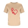 thumbnail image 3 of Tops para hombre, blusas y camisas de manga corta con cuello redondo para hombre, camisetas casuales con estampado de moda para hombre, blusa de manga corta, blusa de poliéster para hombre., 3 of 4