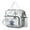 Blue Christmas Snowflake-1, variant on Brown Christmas Tree Pattern Womens Lunch Box for Work,Insulated Large Lunch Bag for Tween and Teen,Loncheras Para Mujer,Leakproof Adult Lunch Bag for Work,Beach,Travel,Picnic,Camping
