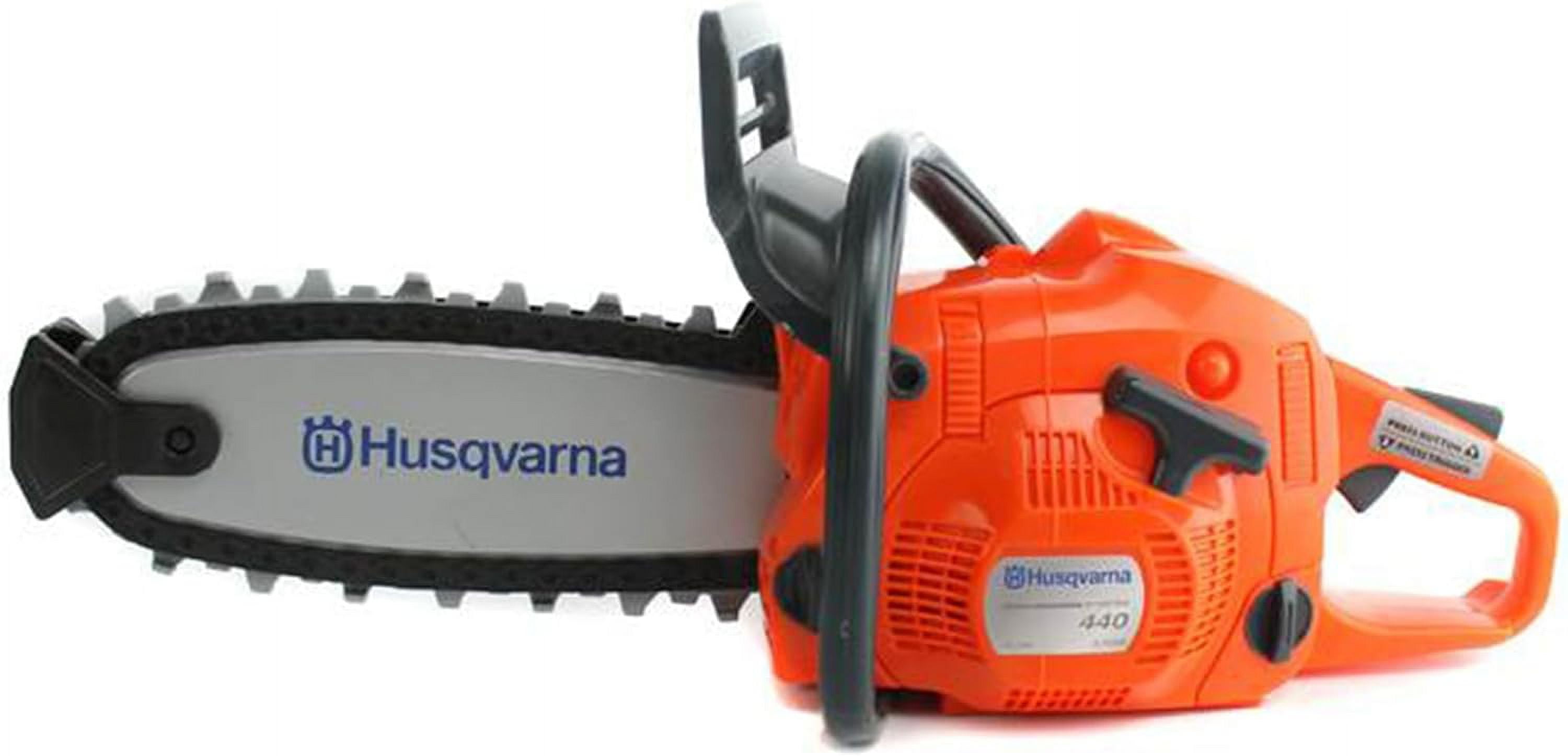 Husqvarna 125B Kids Toy Battery Operated Leaf Blower & Chainsaw Pretend Play Set