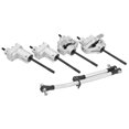 thumbnail image 2 of RC Steering Link, RC Axle, Easy To Install Metal Gears For Axial SCX10 Generation II 90046 90047 RC Car Modification Remote Control Car ANGGREK DG2720, 2 of 8