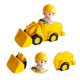 thumbnail image 5 of Camión de ingeniería para niños, juguete de ingeniería, vehículos, decoración para tartas, 5 of 7