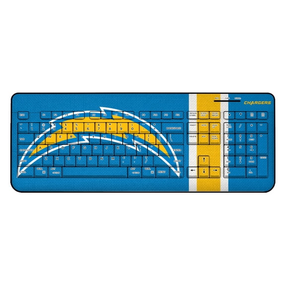 Los Angeles Chargers Stripe Wireless Keyboard