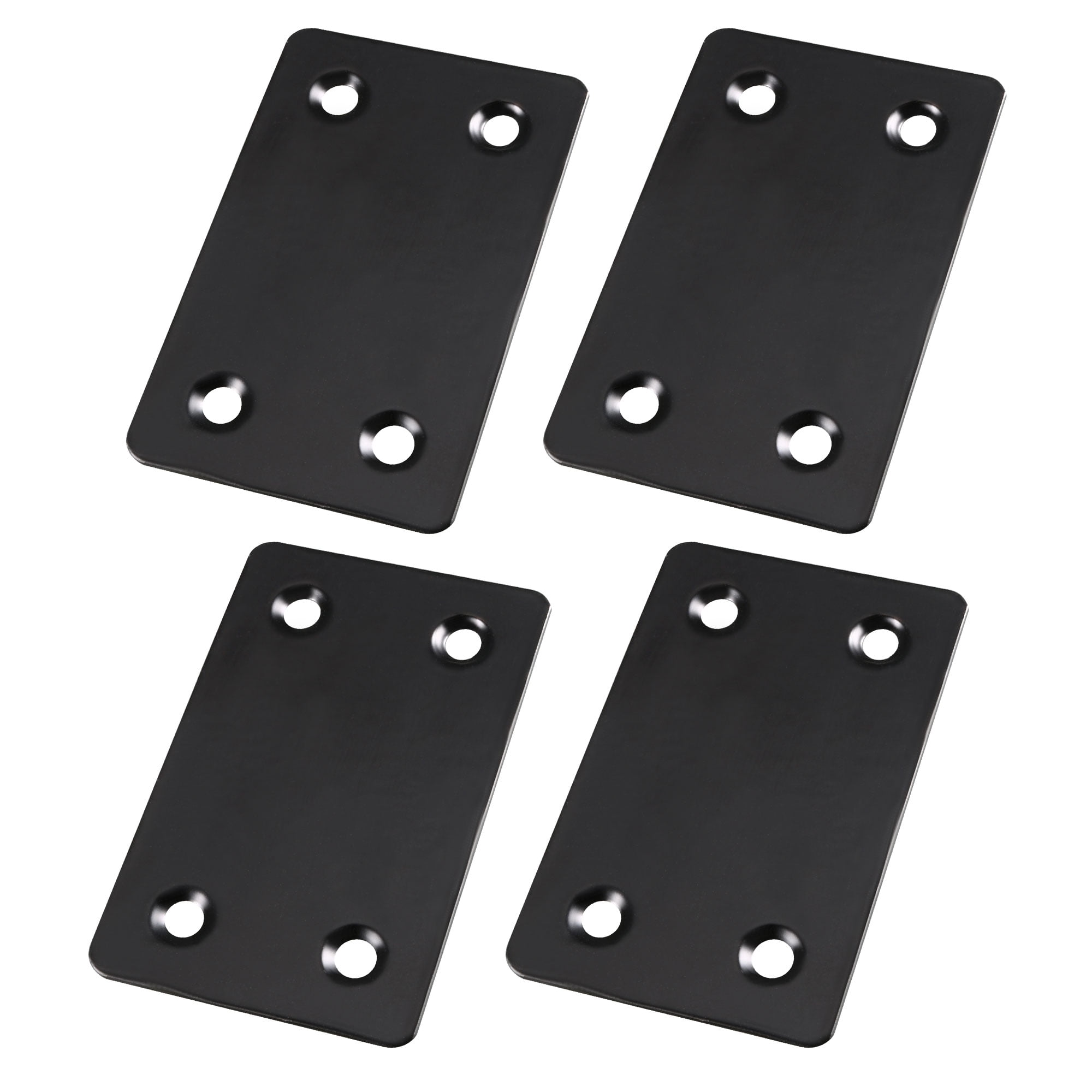 Uxcell 4 Pack 60x38mm Stainless Steel Fastener Brace Joining Straight Bracket