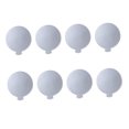 thumbnail image 4 of COOPHYA 100Pcs Round Paper Cake Trays Silver for Afternoon Tea and Events Mini Pastries, 4 of 8