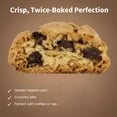 thumbnail image 3 of CANTUCCI Chocolate Biscotti Twice-Baked for Crisp Texture with Rich Chocolate Chunks- Italian Biscotti in Cantucci Style with Balanced Taste- Italian Cookies for Coffee Lovers- 3 Pack  200g/each, 3 of 6