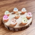 thumbnail image 5 of 20 Pcs Easter Mini Glow in The Dark Chick Figures, Chick Egg Miniature Figurines, Luminous Broken Chick Ornament, Animal Figurines for Home Holiday Decor, 5 of 9