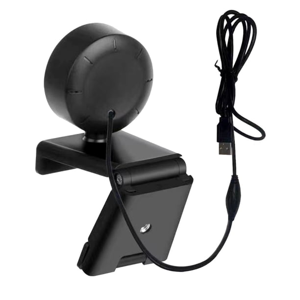 Cateissary Cámara web USB LED Cámara de computadora Ajustable Blanco 5500K Video Webcam con micrófono Cámaras de vídeo 3#