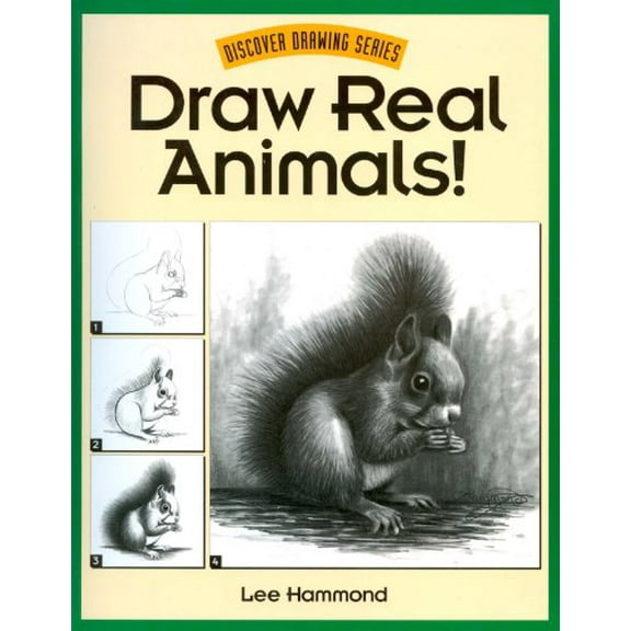 Pre-Owned Draw Real Animals! (Discover Drawing) (Paperback) 0891346589 9780891346586