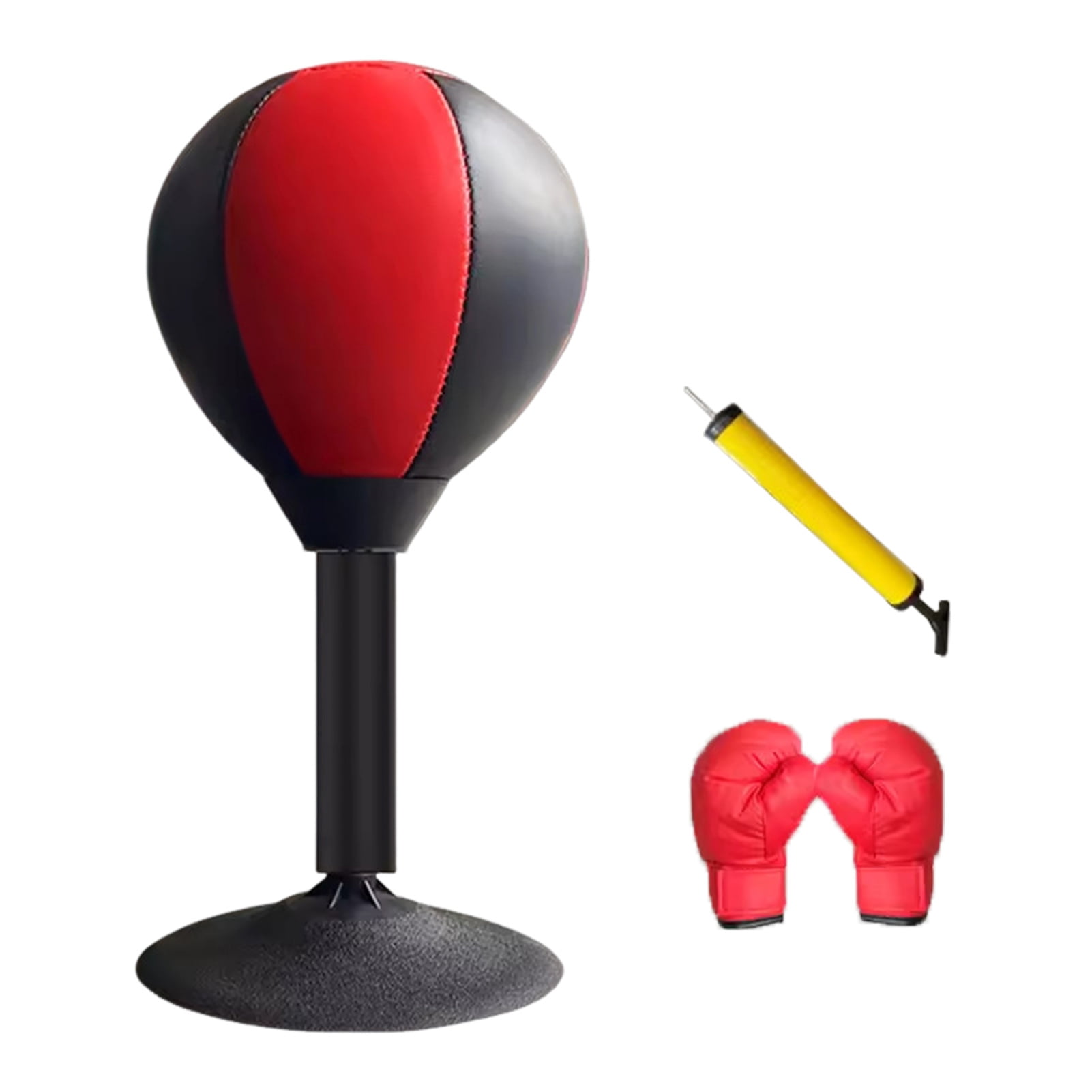 Hyasfey Desktop Punching Bag with Suction Cup Heavy Duty Stress Relief Boxing Speed Ball Kids Adults Reaction Speed Training Boxing Bag Home Office Desk Toy