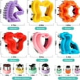 thumbnail image 2 of YOPTOP Uncrustables Maker  24pcs Sandwich Cutter and Sealer Set  Sandwich Cutters for Kids  Uncrustable Sandwich Cutter  Decruster Sandwich Maker  Bread Cookie Cutters for Kids Lunch Box & Bento,48, 2 of 11